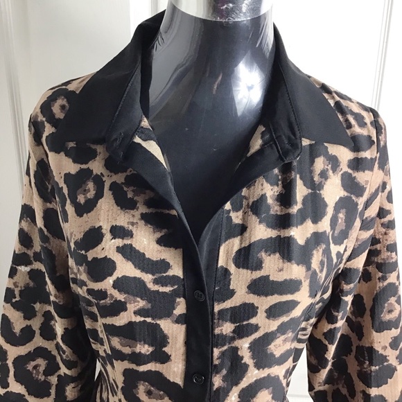 Gracia Leopard Print Midi Dress - Picture 2 of 5